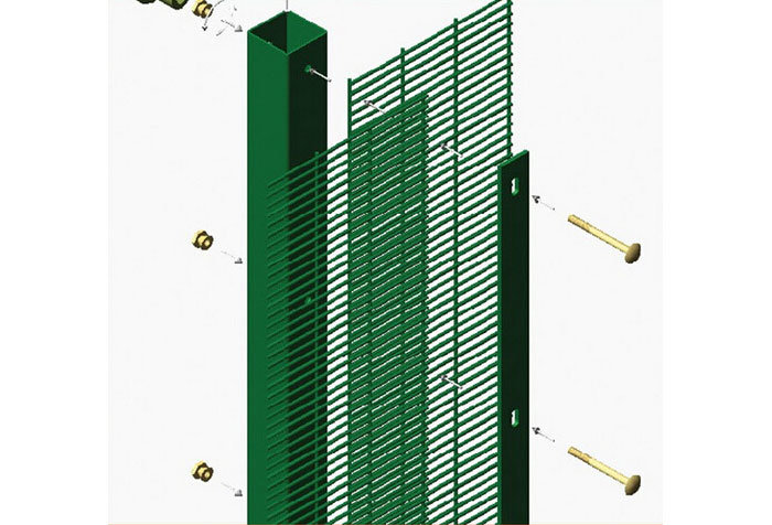 Prevent Attack Clearvu Fencing High Security Clear Vu Fence