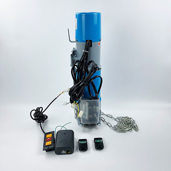 200W Garage Roller Shutter Motor 300kg Remote Control Roller Door Opener