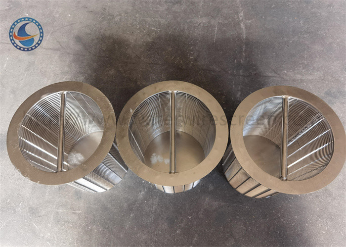 Slot V Ss 304 Wire Wrapped Screen Inner Filter Basket