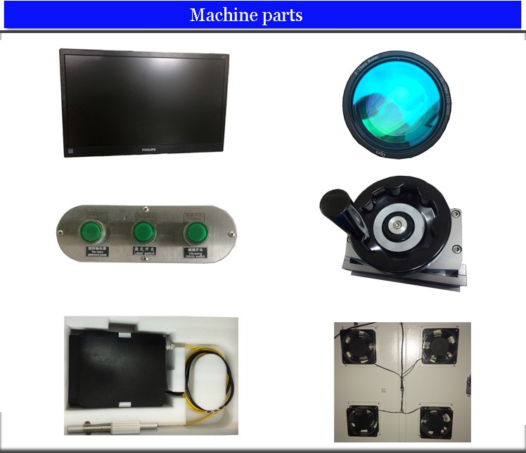 bolt head fiber laser marking machine 20w metal