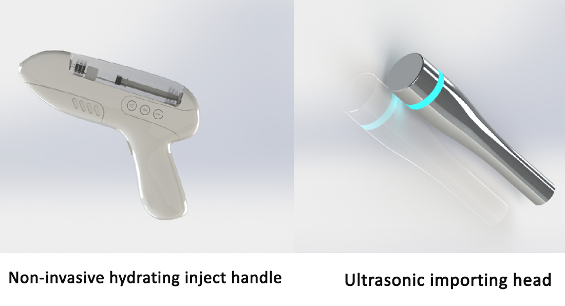 Needless RF Meso Machine Anti Aging Mesotherapy Machine For Face