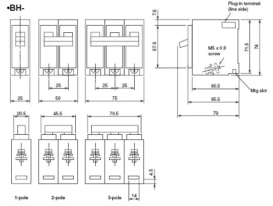 Airports 120V Sontuoec MCB Din Rail Circuit Breaker