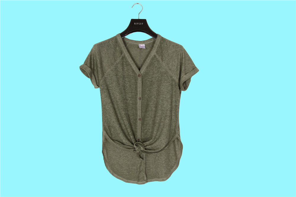 S M L XL 2XL Stockpapa 3 Colors Ladies Casual Tops