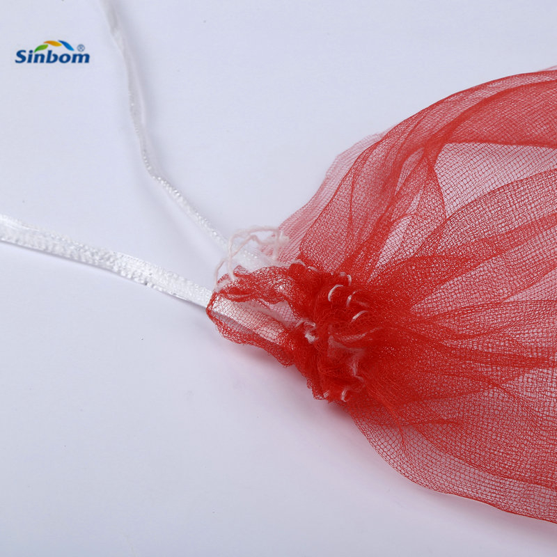 Eco-Friendly Plastic Fruit Net Protection Bag with 70gsm-200gsm Mono Mesh Netting