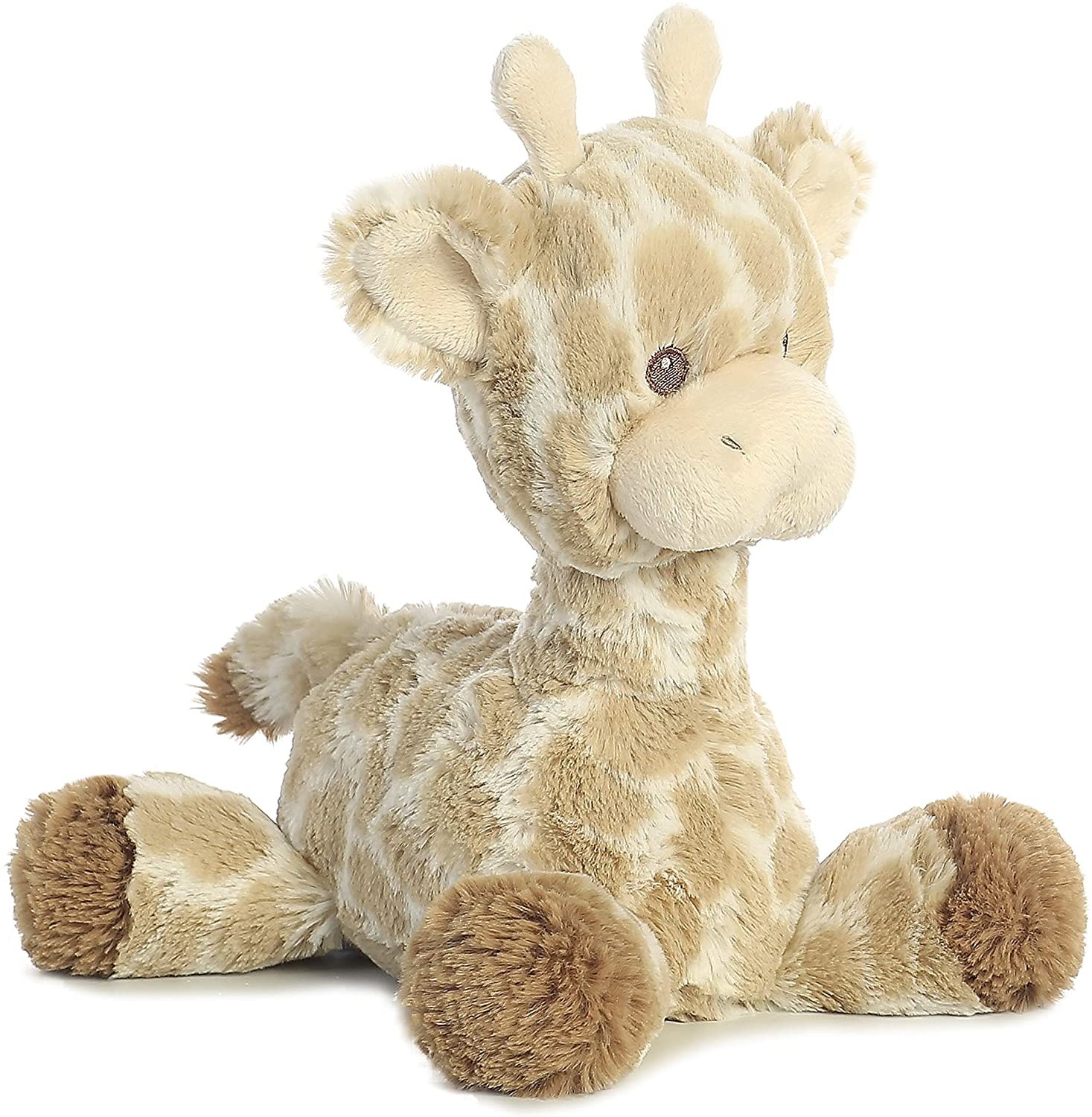 ASTM PP Cotton Filled Sitting Giraffe Plush Doll