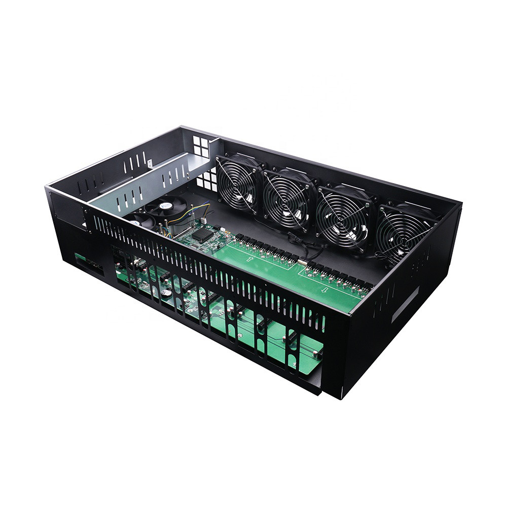 480MH X79 mining Frame 8 Gpu 128g ssd msata for 3060 dedicated Graphics Card
