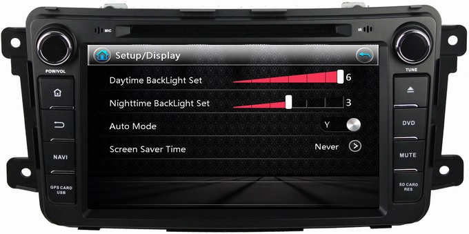 Ouchuangbo Car DVD for Mazda CX-9 2012- GPS Satnav Multimedia Head Unit SWC iPod BTOCB-8069A
