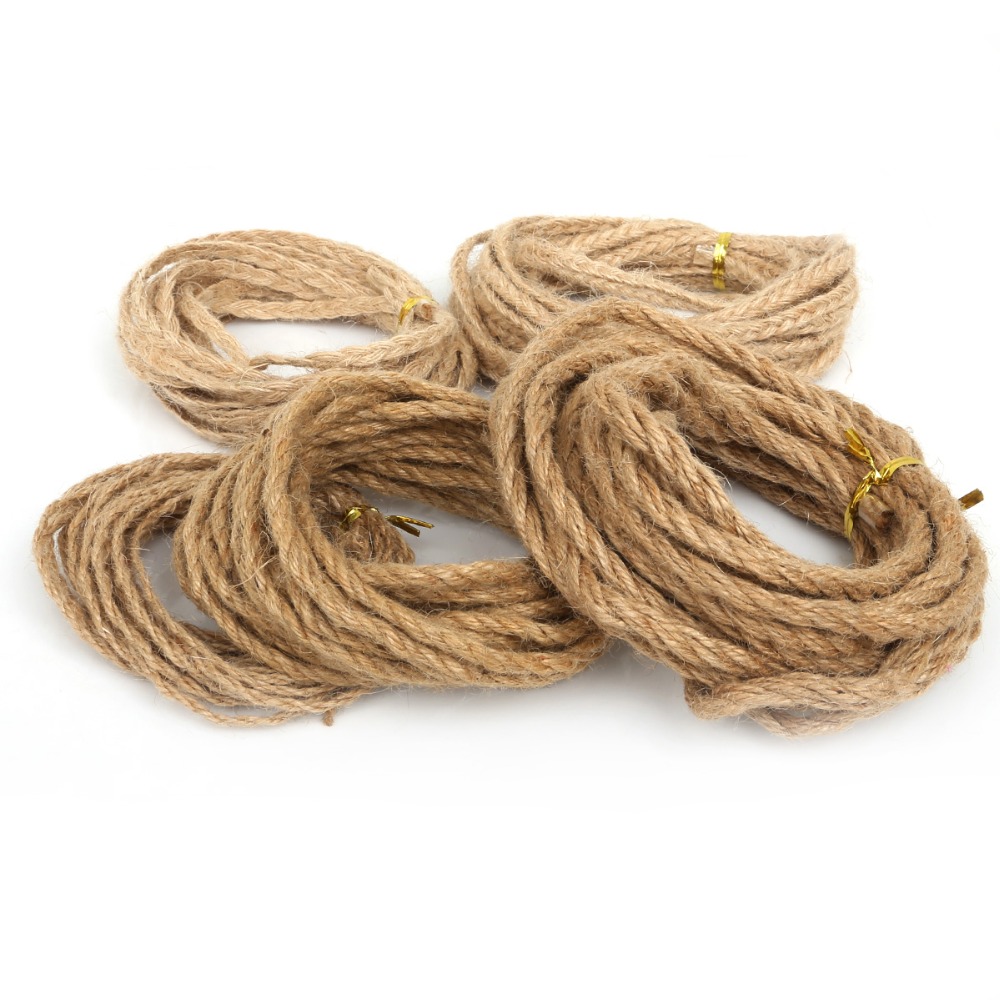 Natrual Sisal Jute Rope Custom 2mm 4mm 6mm Diameter Ideal for Antiseptic Bulk Orders