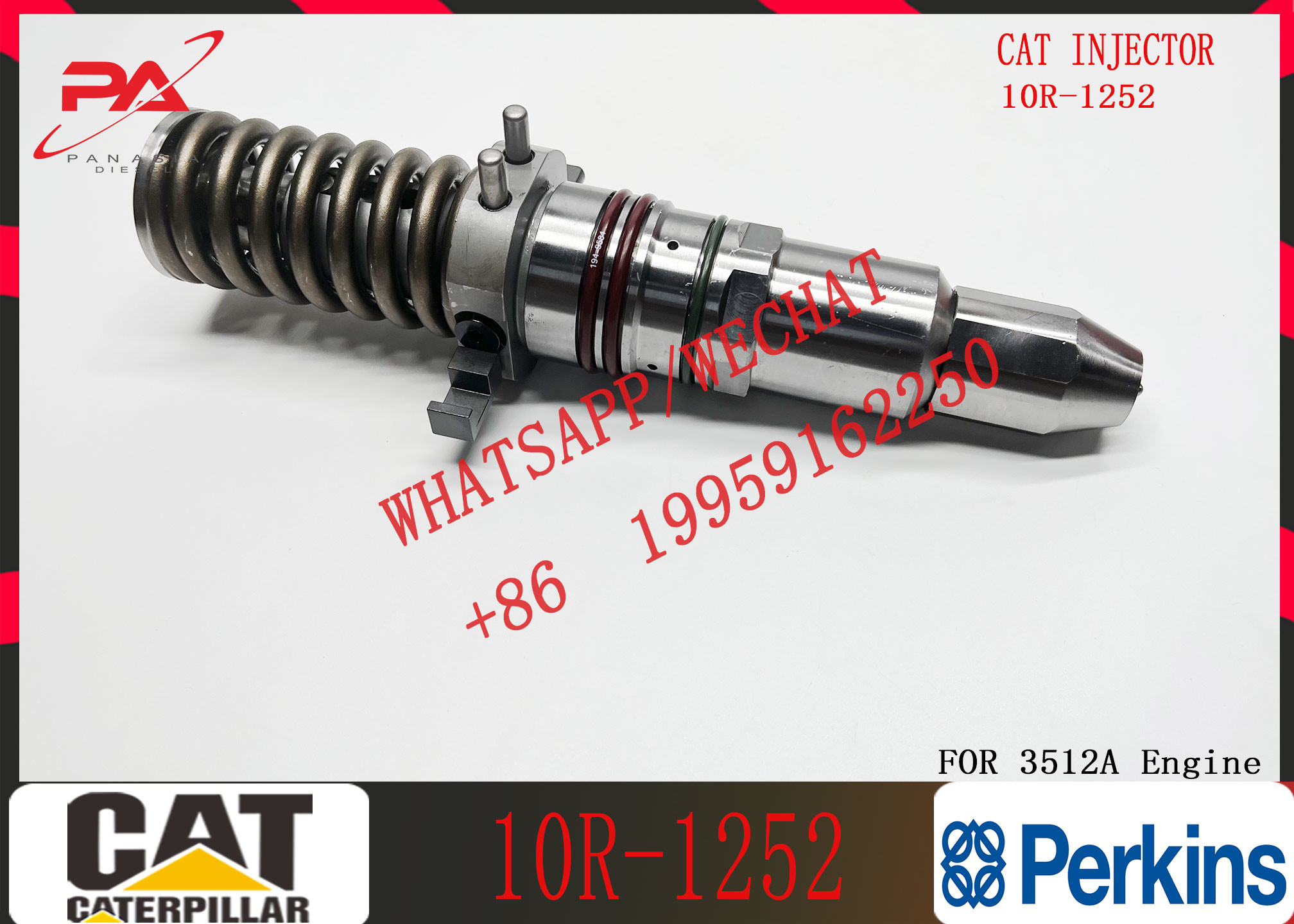Common Rail Fuel Injector 224-90907E-3384 7C-9577 7E-8836 10R-1252 for engine