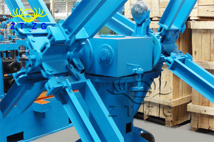 220/380/440V Double Head Decoiler Manual Rotation Pneumatic Uncoiling Machine