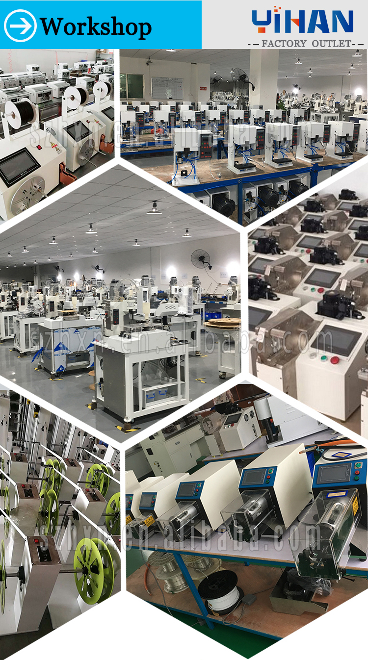 YH-N100 Shielded Wire Twisting Machine Cable Twister for 5-60mm Twisted Wire Length