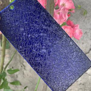 China Blue Crocodile Texture Electrostatic Epoxy Powder Coating Supplies on sale