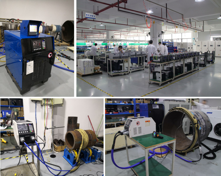 60HZ Induction Preheating Welding Air Cooling Continuous/Pulse IP54