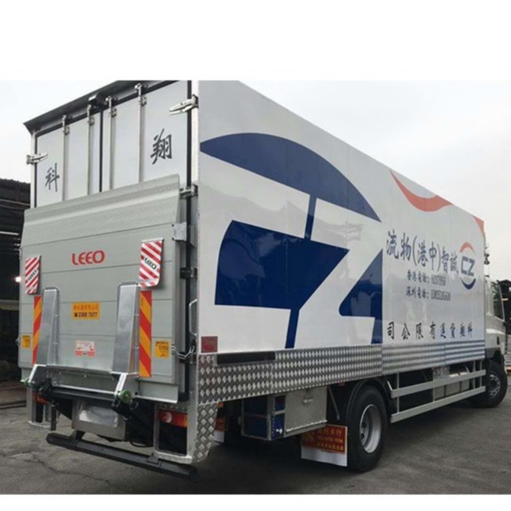 Double Cantilever Truck Tail Gate Lift With 1500Kg Loading Capacity 24V 3KW