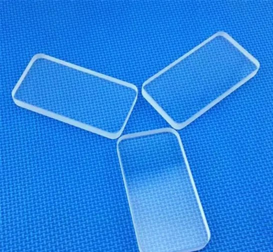 Microwave Borosilicate Round Corner Optical Glass Sheet 30mm Dia