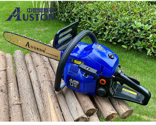 20 Inch Petrol Chain Saw 54.6CC Chinese Gas Powered Chainsaw 2.5KW