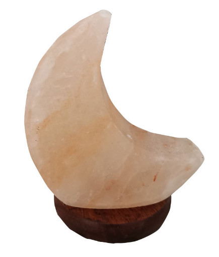 OEM Carved Himalayan Salt Lamp With Solid Wooden Base