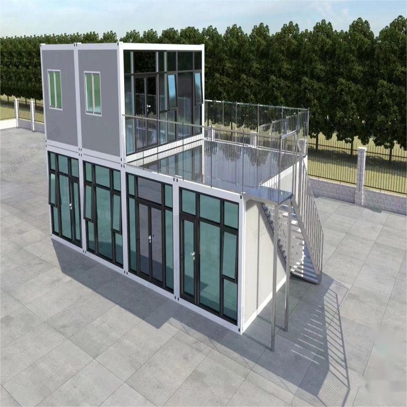 Workshop Warehouse Construction Office Container Houses Modern Modular Mini 3 Bedrooms