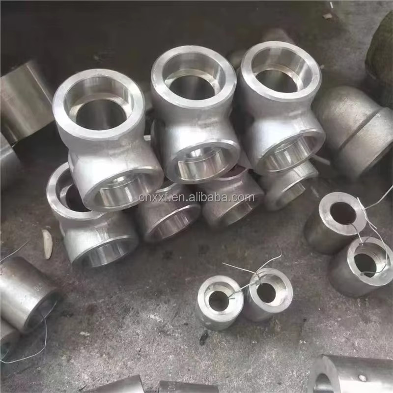 NXF DN 6-1200 Class 3000-9000 Pipe Fittings ASTM B581,ASTM B582,ASTM B619 Alloy G-35/UNS N06035 Socket Welding Tee