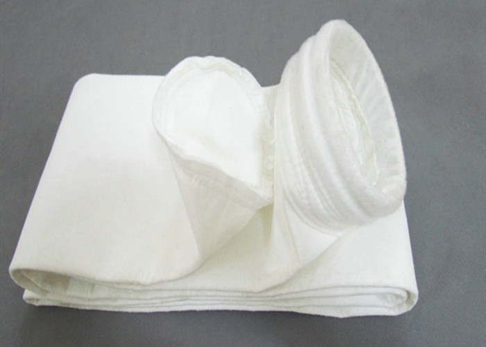 Pocket Filter Polyester Felt Filter Bag Neat Smooth Surface 500gsm Weight