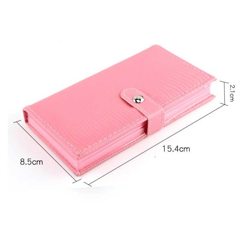 Leather Empty Eyeshadow Containers 63 Colours Magnetic Palette With Mirror