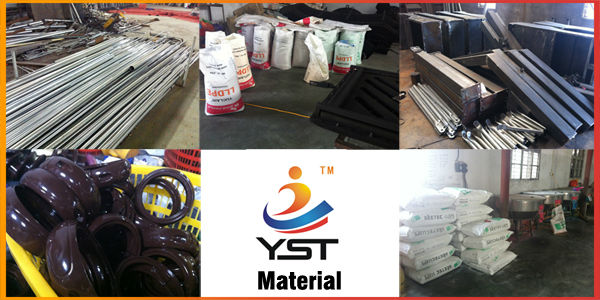 555 KG Commercial Wooden Playground Equipment 610 * 520 * 375 Cm Size