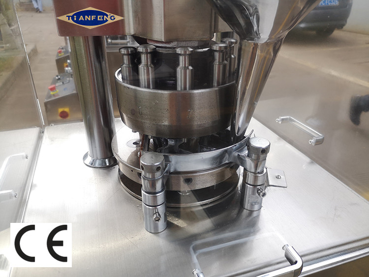 ZP5A ZP7A ZP9A 40 KN 12mm Effervescent Milk Salt Tablet Press Machine