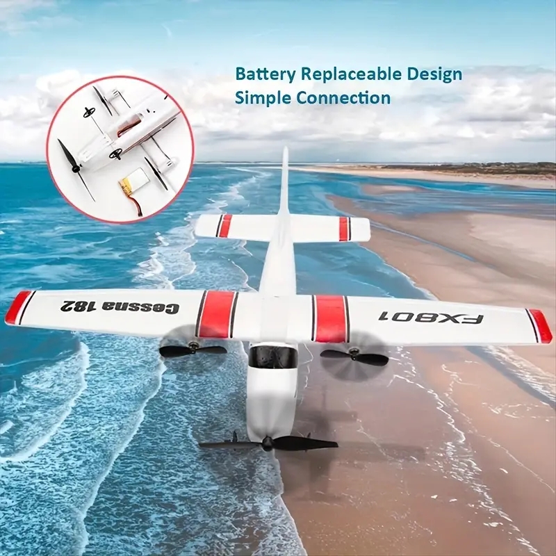 Beginner Level Boy Toys 2.4g 2ch Rtf Remote Control Fixed Wing 385mm Wingspan Epp Foam Glider Gyro Plane Airplane Rc Toy