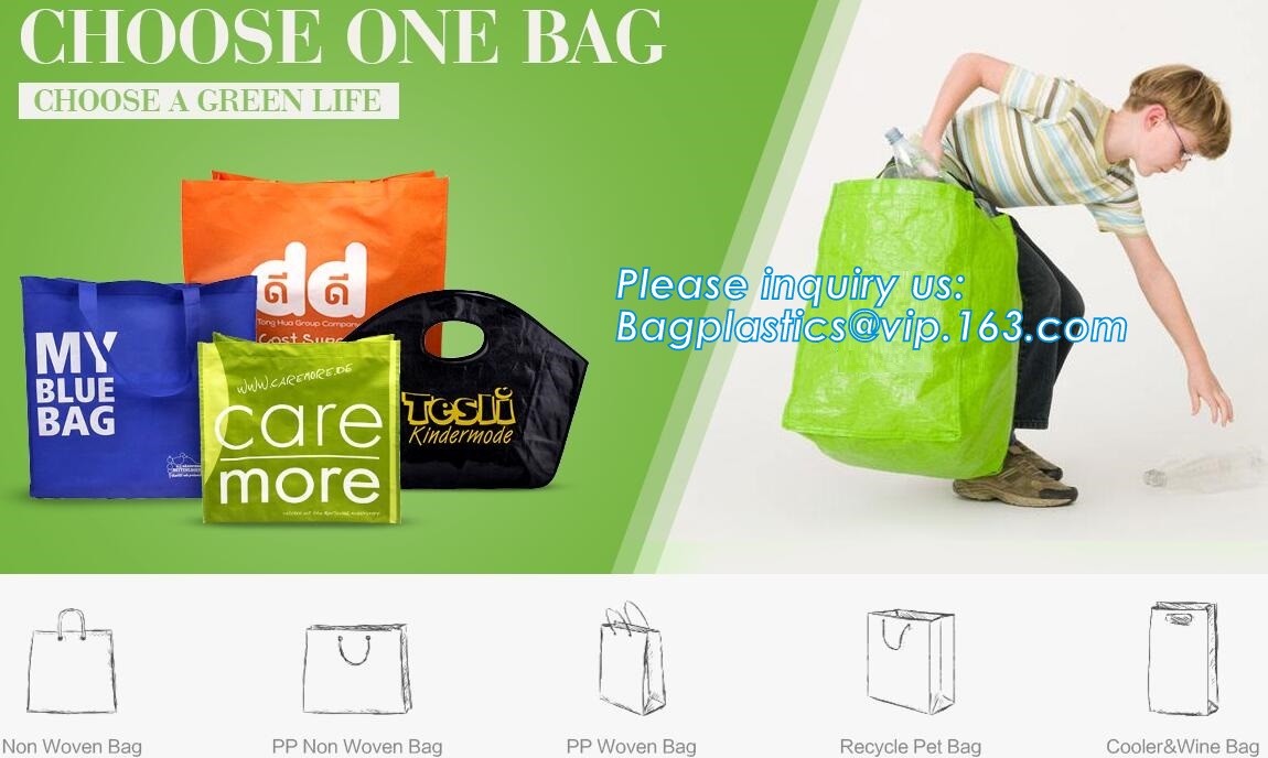 Eco friendly custom slogan laminated pp non woven bag with private logo, Home textile packaging non woven bag for bed sh