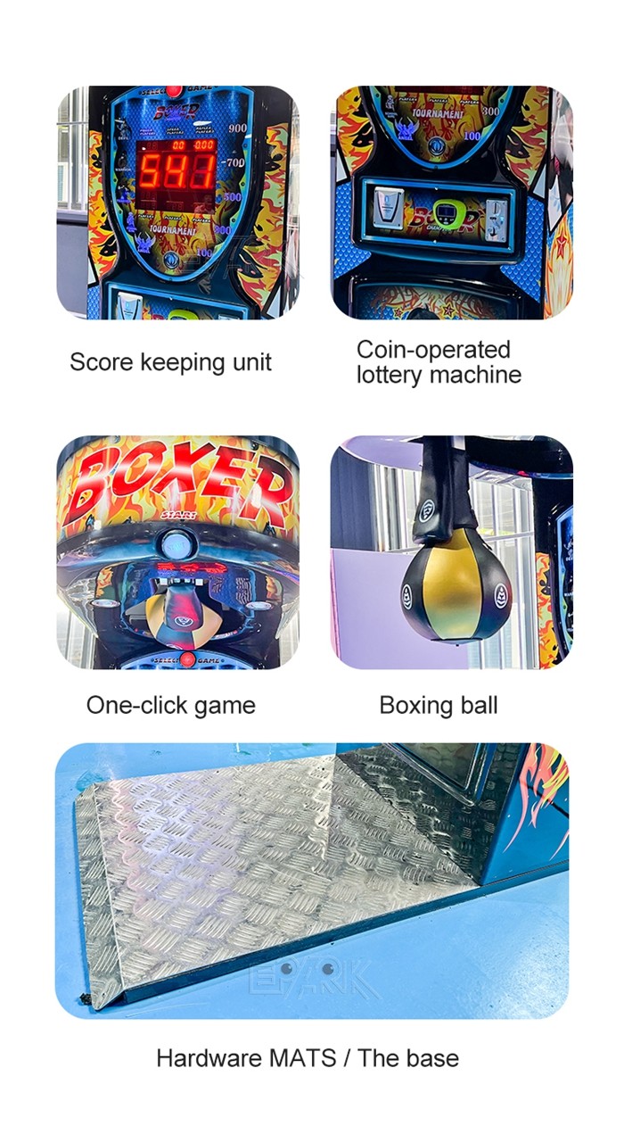 New Update Automatic Boxing Machine Arcade Boxing Punching Game For Sale