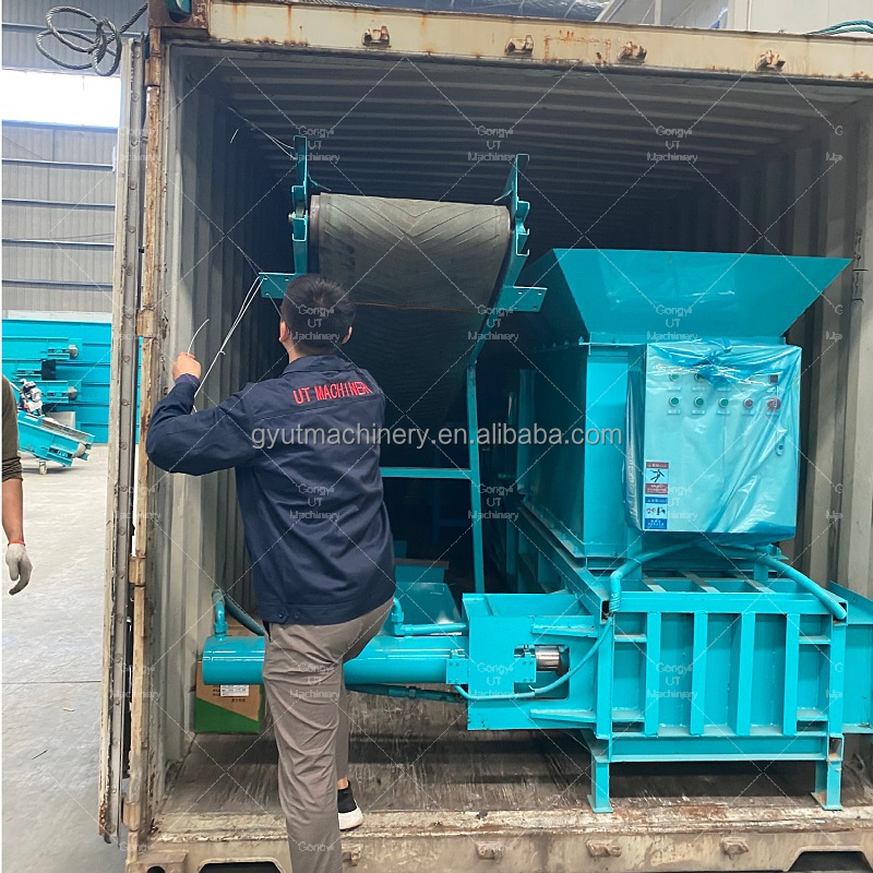 2100 KG Straw Silage Peat Grass Bagging Compactor Machine with Baler Pack Function