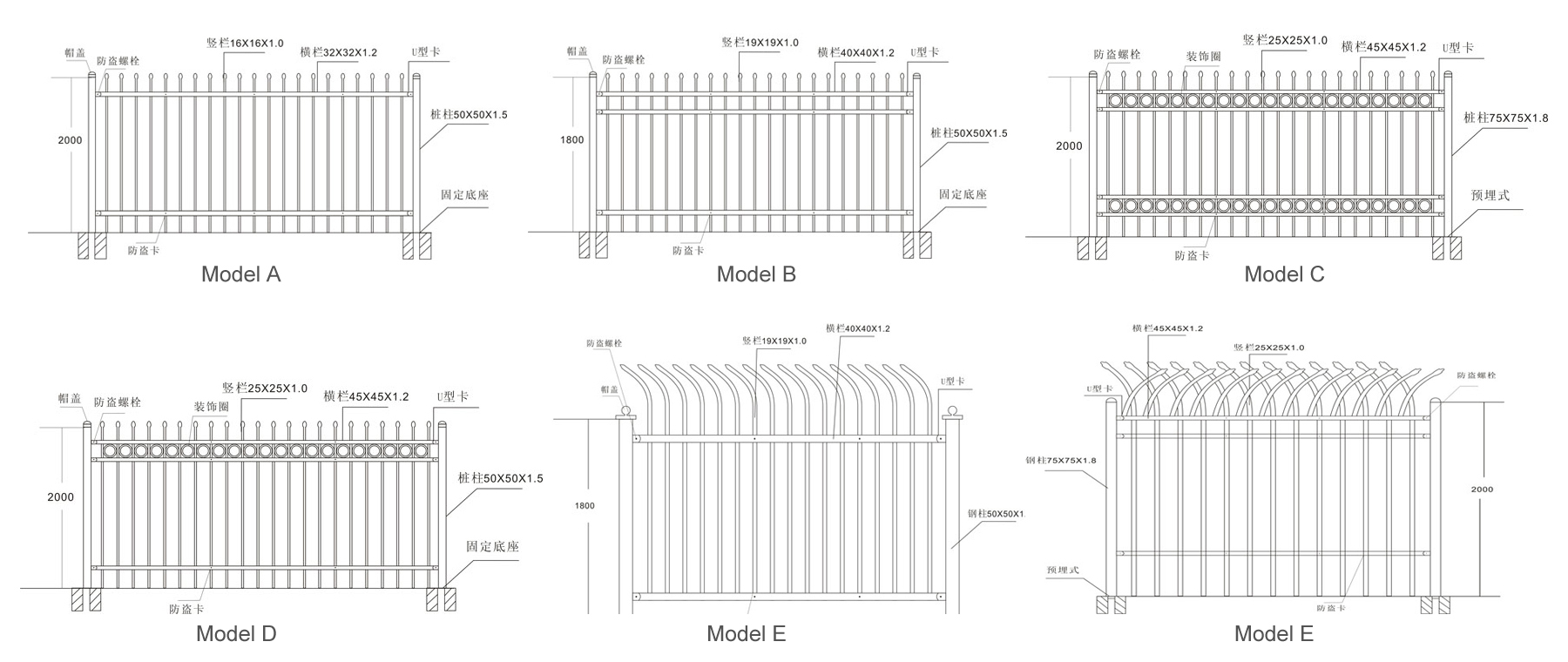 Hesly China Garrison Security Fencing