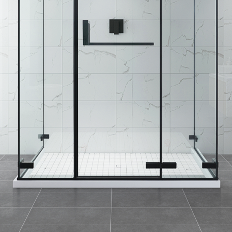 Custom - Made Shower Enclosure | Tailored to Space Curvature, Integrating