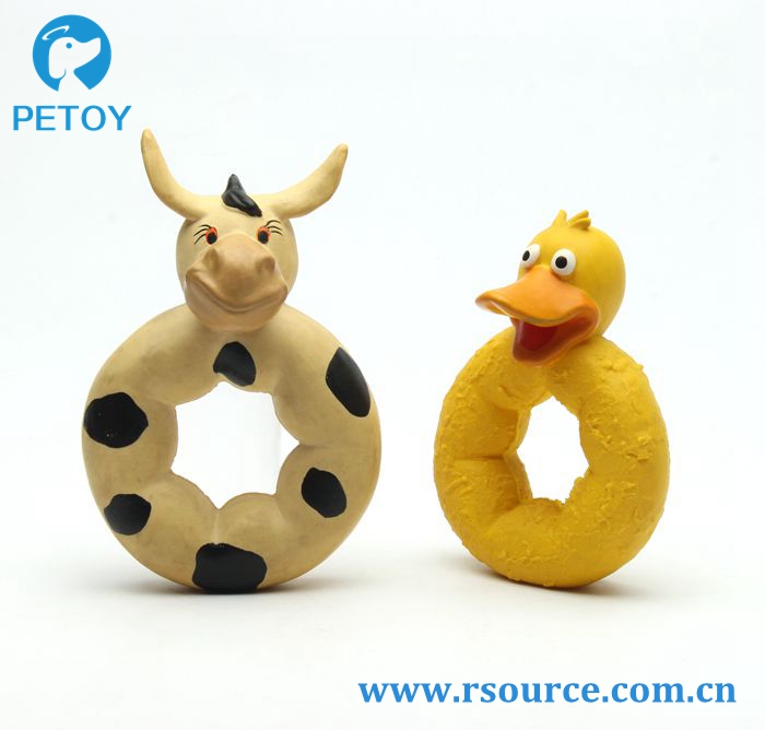 Latex Cow pet chewing eco-friendly pet grind durable dog joy durable