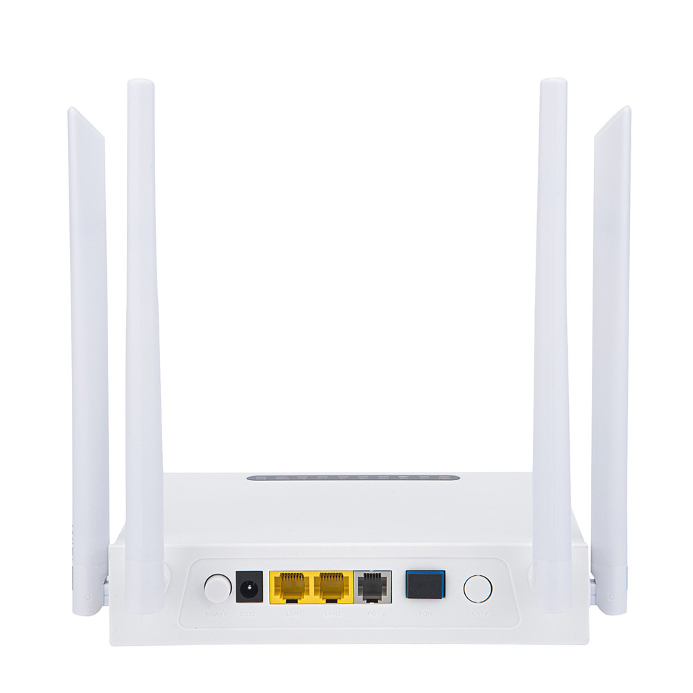 HiOSO Dualband 2GE WIFI POTS Plastic Casing Wifi ONU FTTH FTTO Solution