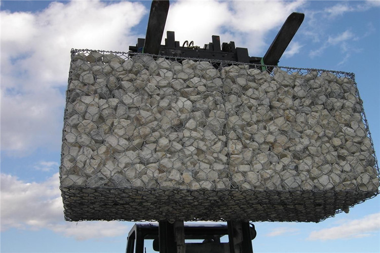 Galvanised Hexagonal Gabion Box Retaining Wall For Construction