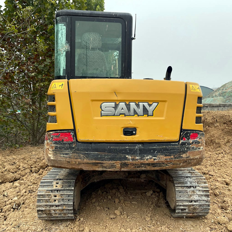 2020 Sany SY55 Excavator Used Mini Excavator for Pipeline Construction in Shanghai
