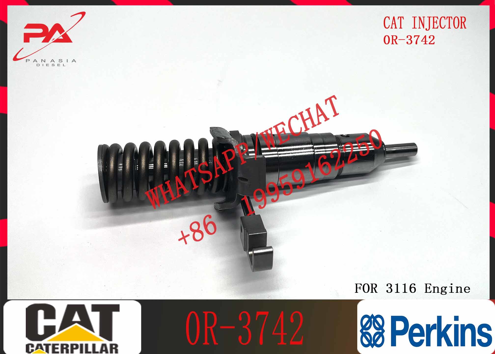 Diesel Fuel Injector 3114 3116 Engine Injector 127-8216 127-8218 127-8207 127-8209 107-7732 7E-8727
