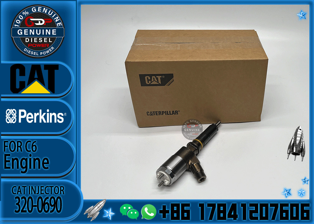 For Caterpillar Excavator CAT C4.2 C4.4 C6.6 C6.4 Engine Fuel Injector 320-0690 320-0677 321-3600 320-0680 326-4756 326-