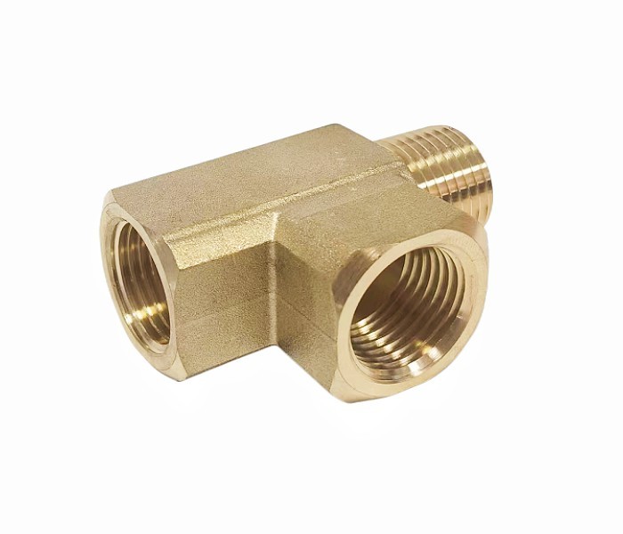 CNC Brass 90 Degree Elbow 1/2 NPT Male 1/2" NPT Female