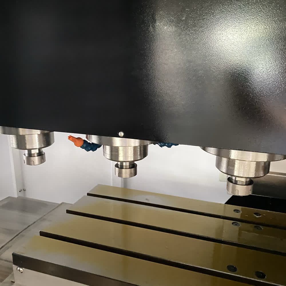 Automatic CNC Engraving Milling Machine for Bathroom Die Casting Surface Processing