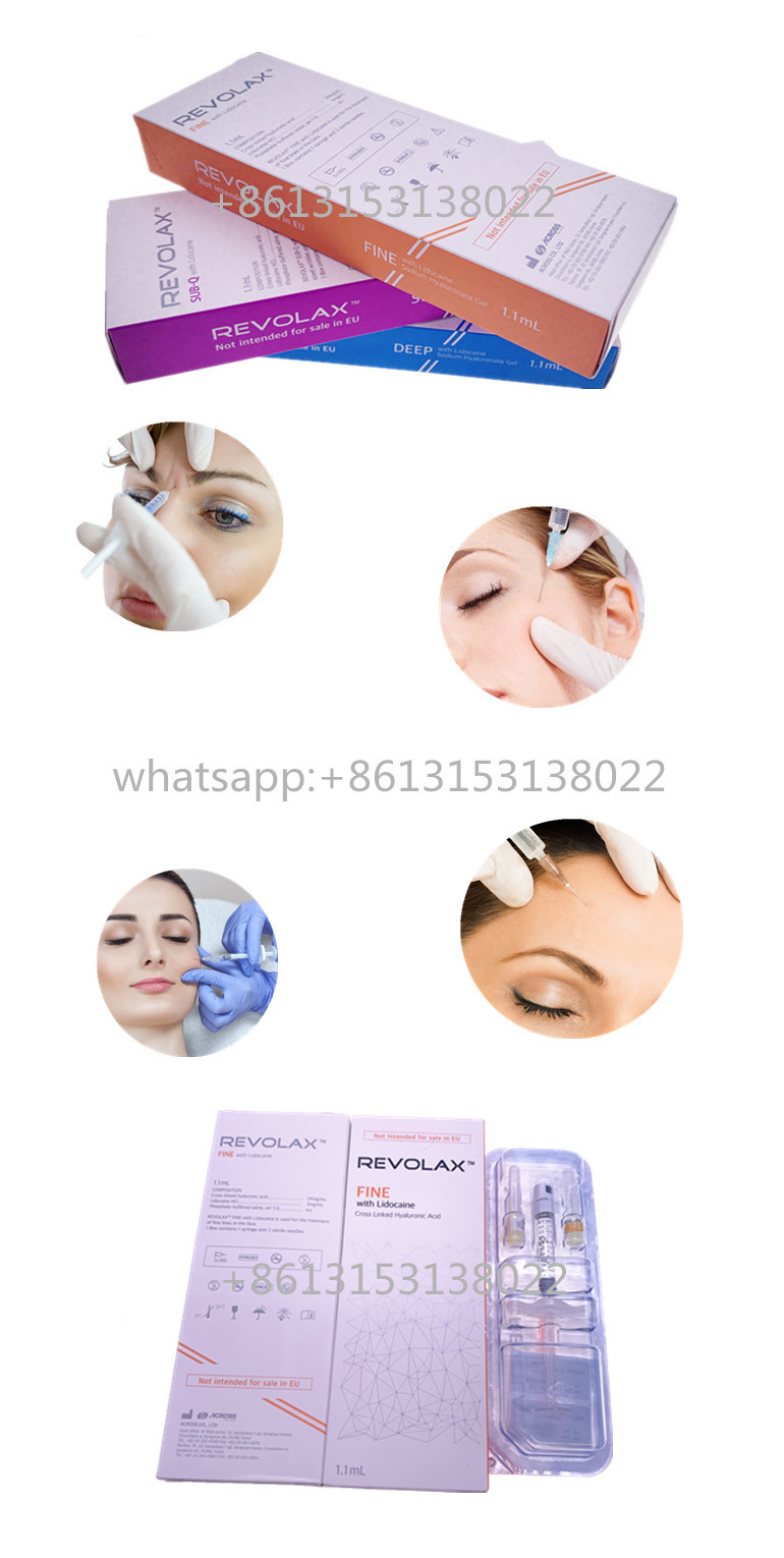 Revolax Fine Deep Sub Q Injectable Hyaluronic Acid Dermal Filler For Lip