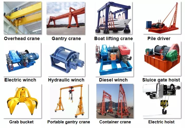 8m/min Gantry Spare Parts 60m Cable Elevator Lifting Hoist