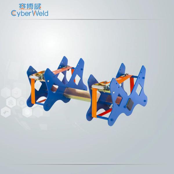 K Pattern Positioning Pipe Strap Clamp Kits 125mm - 500mm Electrofusion Tooling