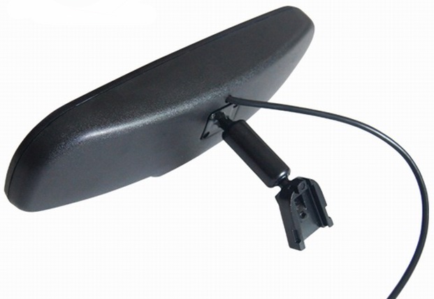 Car Rear View Rearview Mirror Monitor with Special Bracket 480*272 Resolution 2Video Input
