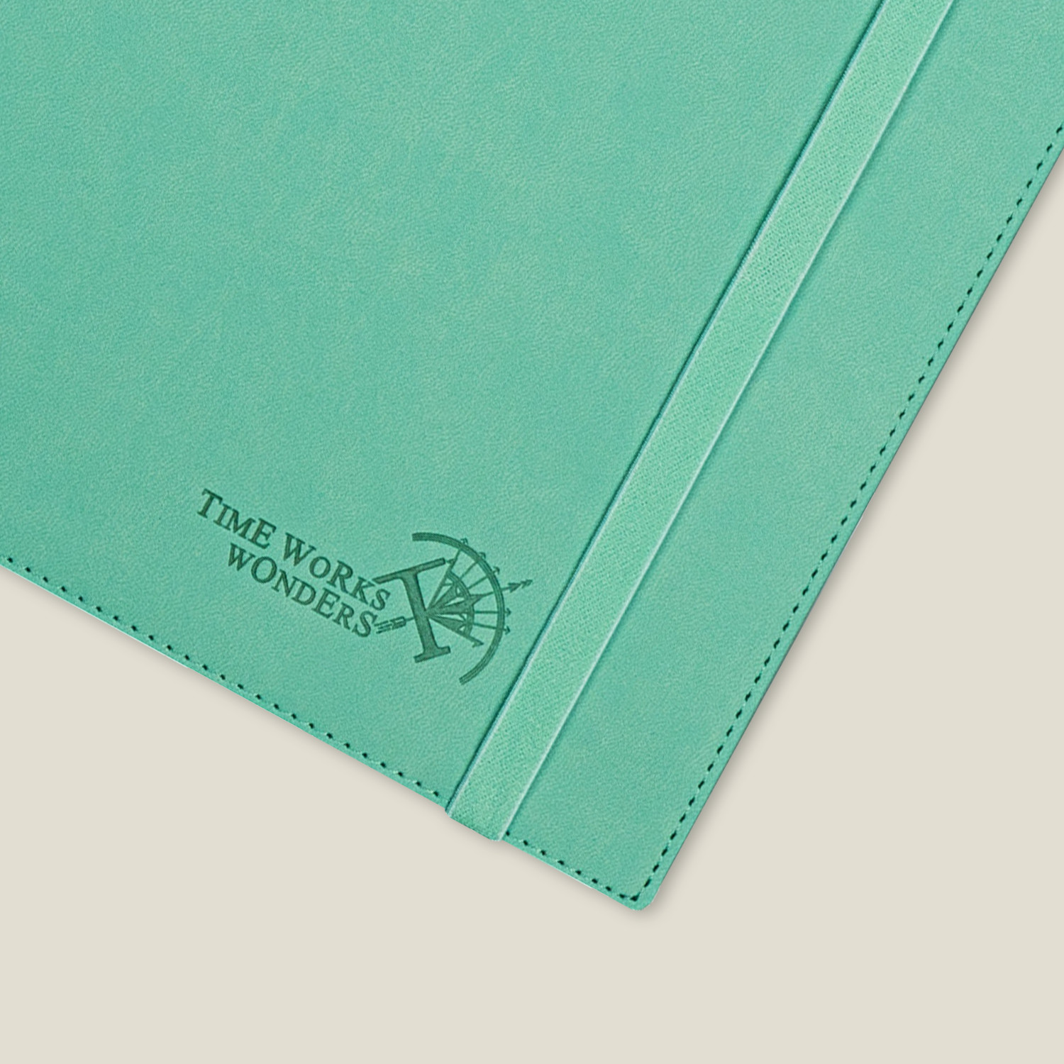 Green Softcover 2023 Spiral Planner Weekly Schedule Yearly Agenda Monthly Tabs