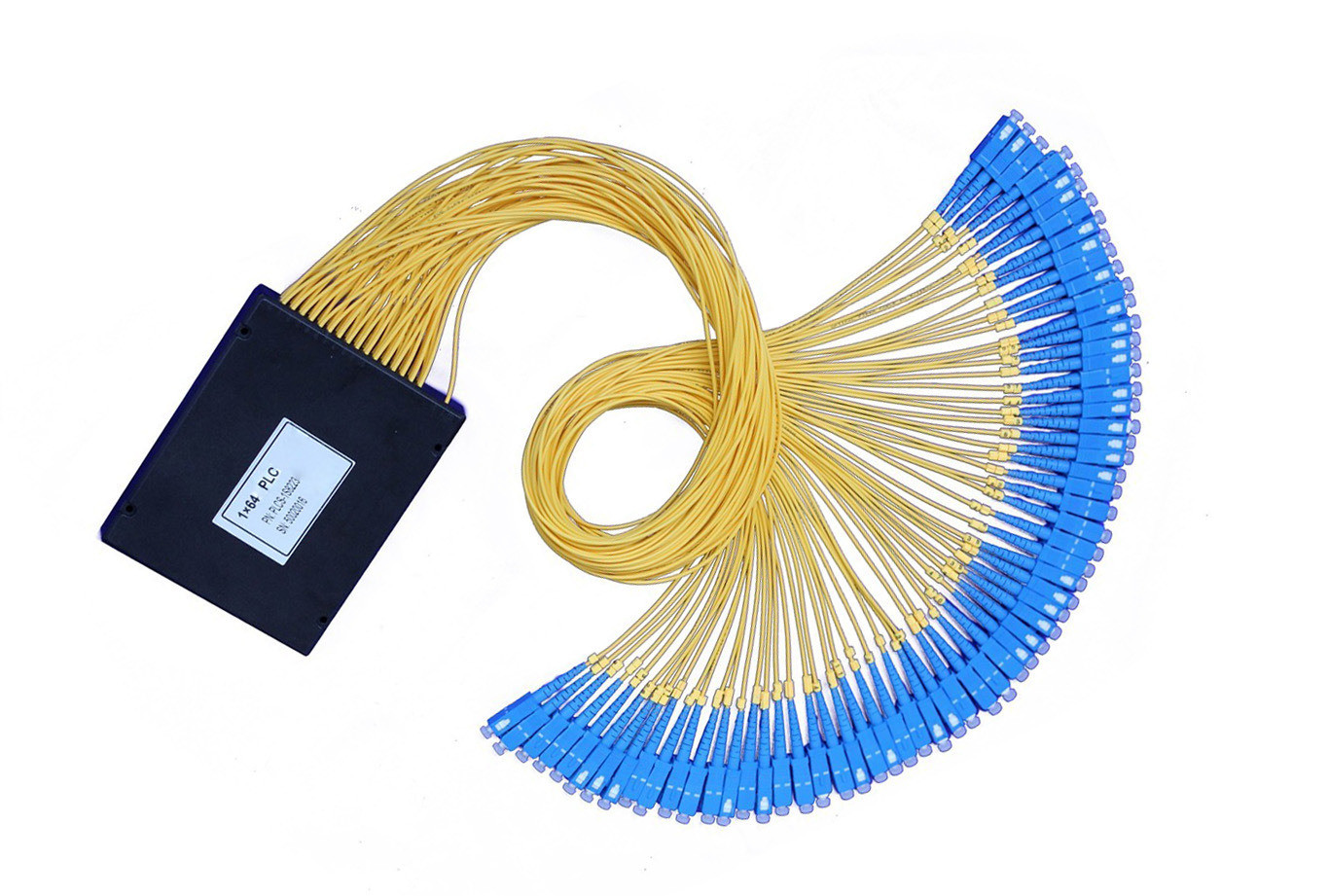 1X64 Fiber Optic PLC Splitter FTTH Splitter for FTTH Gpon CATV Applications