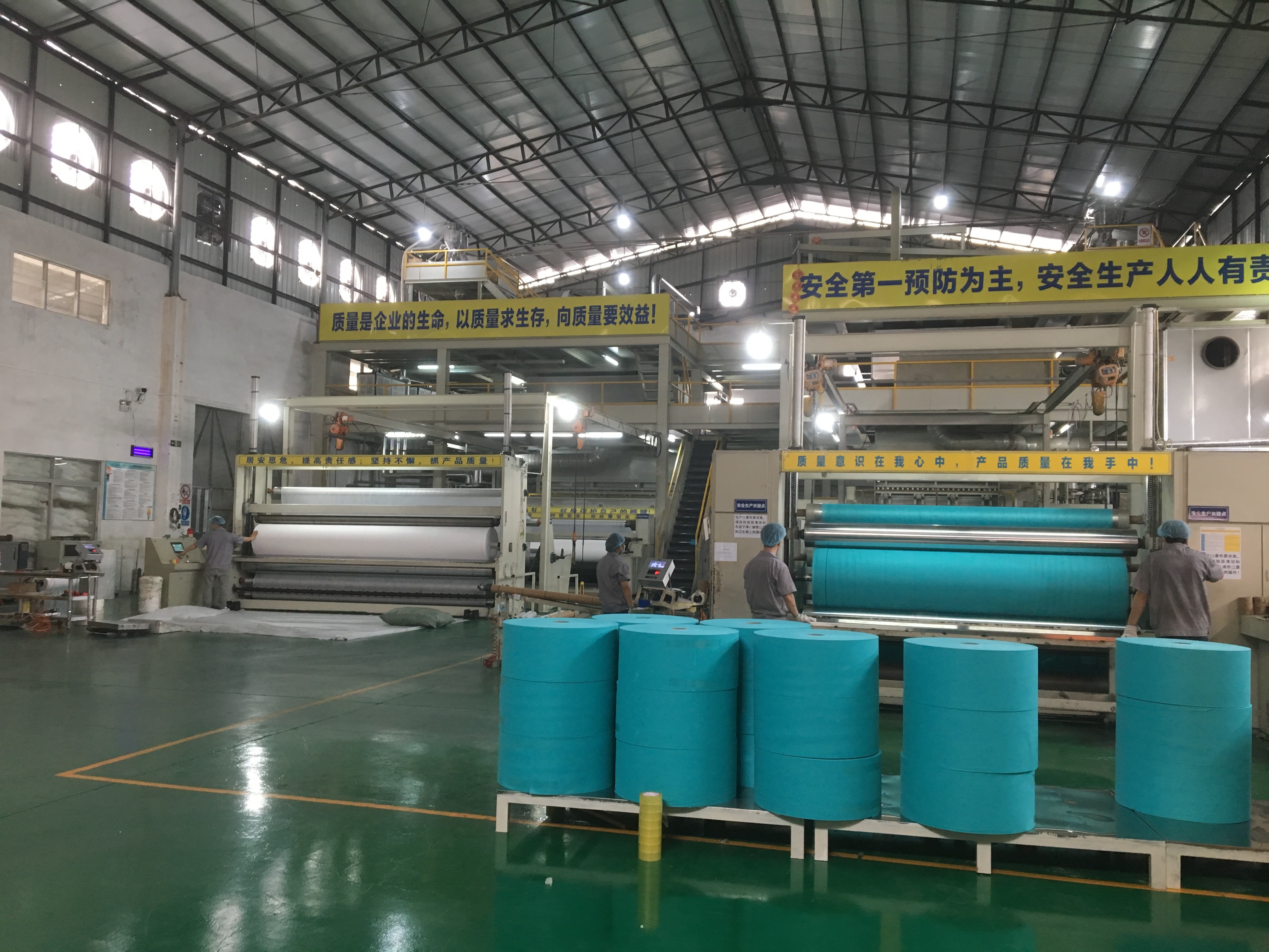 Pp Spunbond Non Woven Fabric Biodegradable Hospital For Medical Surgical Gown
