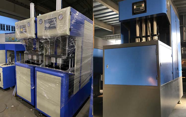 15kW Power Semi-automatic Pet Plastic Bottle Blowing Machine for Water Bottling Easy