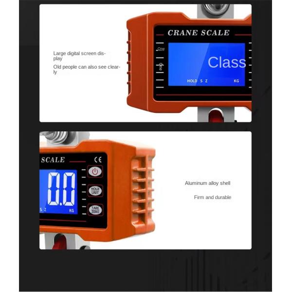 Veidt Weighing OCS-P1 500kg Digital Industrial Hanging Scale With Wireless Remote Control